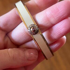 Henri Bendel gold tone/off white bracelet